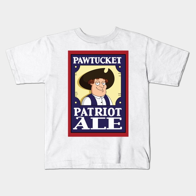 PAWTUCKET PATRIOT ALE Kids T-Shirt by tvshirts